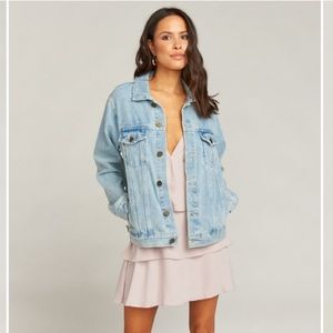 Show Me Your MuMu “Ride or Die” Denim Jacket